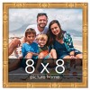 PosterPalooza | 8x8 Bamboo Picture Frame, UV Acrylic, 4 Finishes - Brown, Black, Gold, and Natural - 2 of 4