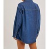 Women's Demi Button-down Long Sleeve Top - BluIvy - 3 of 4