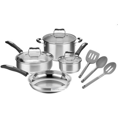 Cuisinart Classic 4pc Stainless Steel Saucepan Set (1.5qt & 3qt) - 83-4 :  Target