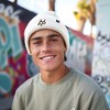 Dalix Molecule Embroidered Beanie Science Warm Winter Knit Hat for Men - 4 of 4