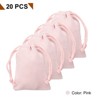 Unique Bargains Velvet Reusable Soft Jewelry Headphone Candy Drawstring Gift Bags 20 Pcs - 3 of 4