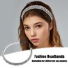 Unique Bargains Women's Faux Crystal Headband 0.59" Wide 1Pc - 2 of 4