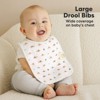KeaBabies 8-Pack Organic Baby Bibs for Boy, Girl, Drool Bibs, Baby Bib for Girls, Boys,  Newborn Teething Bibs - 2 of 4