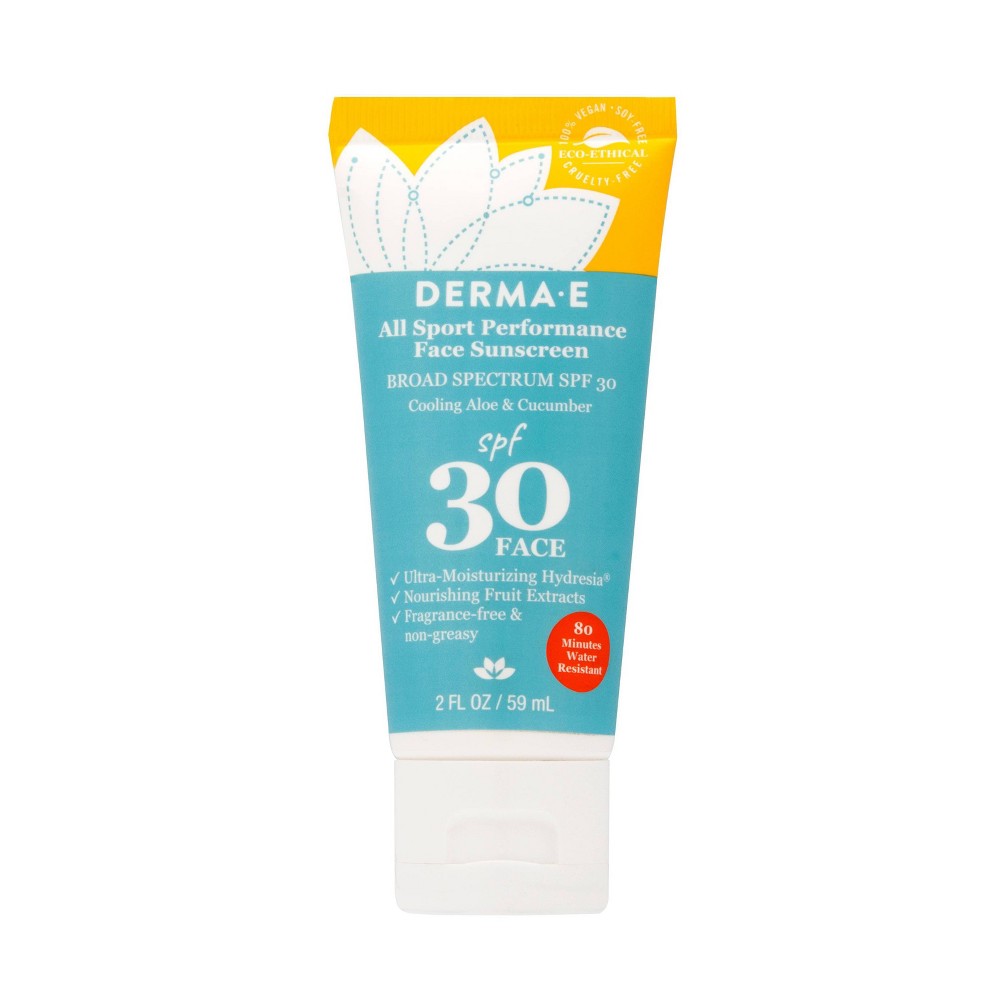 UPC 030985004335 product image for DERMA E All Sport Performance Face Sunscreen - SPF 30 - 2oz | upcitemdb.com