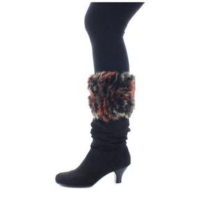 Memoi Women's Enchanted Forest Genuine Rabbit Fur Boot Toppers - 1 of 1