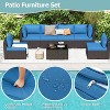 EROMMY 7 Pieces Outdoor Patio Set with Cushions - 4 of 4