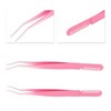 Unique Bargains Comb Eyelashes Tweezers for Bathroom 1 Pc - 3 of 4