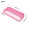 Unique Bargains Nylon Mesh Zipper Portable Travel Home Storage Makeup Bags 2 Pcs - 2 of 3