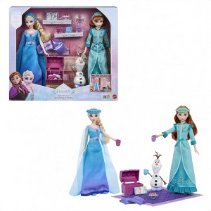 Disney Frozen Slumber Sister Set with Anna and Elsa Fashion Dolls
