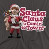 Boys' Santa Claus Is Comin To Town Santa Logo T-Shirt - 2 of 4