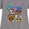 Girls' - LOL Surprise! - Glam Series Graphic Short Sleeve Fleece Dress - 2 of 4