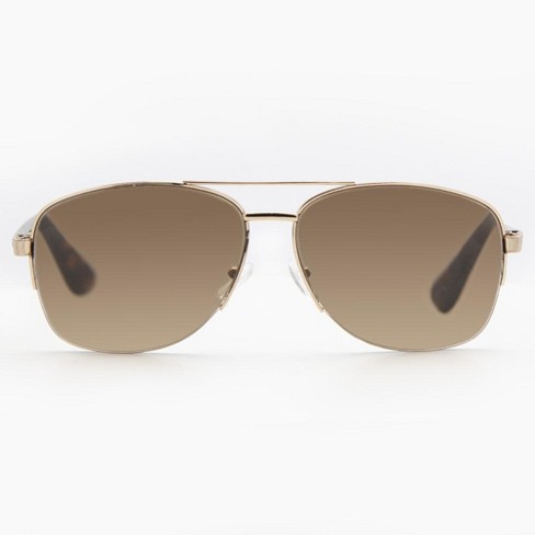 Vitenzi Full Reader Sunglasses Aviator Readers For Reading Under The ...