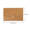 Unique Bargains Blank Paper Mini Vintage DIY Greeting Card Envelope 24 Pcs - 2 of 4