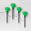 4ct LED Animated Alien with Music Halloween Novelty Silhouette Stake Lights White - Hyde and EEK! Boutique™ - 3 of 4