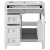 NicBex 30" Bathroom Storage Cabinet with Sink, Bathroom Vanity, 2 Drawers and 1 Spacious Cabinet Door for Bathroom - 2 of 4