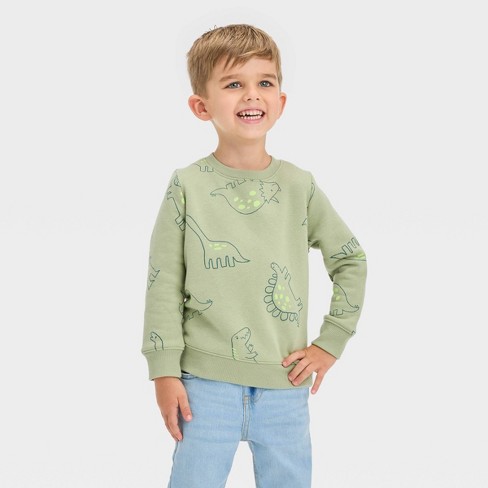 Toddler boy 2025 crew neck sweatshirt