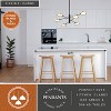 VAXCEL Cullerto 6L Matte Black and Gold Contemporary LED Pendant Light Adjustable Arms - 2 of 4