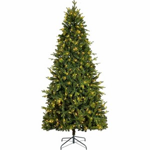 PVC & PE Artificial Christmas Tree with Function LED String Lights - 1 of 4