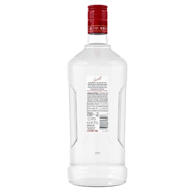 Smirnoff Raspberry Flavored Vodka - 1.75L Plastic Bottle