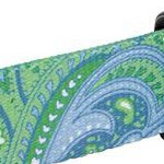 green paisley