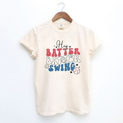 Simply Sage Market Women's Batter Batter Red White Blue Short Sleeve Garment Dyed Tee