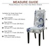 PiccoCasa Spandex Home Stretch Vintage Style Floral Printed Chair Slipcovers Multicolored 1 Pc - 4 of 4