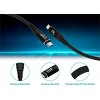 Monoprice USB4 40Gbps Cable 240W EPR, 8K HDR, USB-IF Certified, Braided, Ultra High-Speed, 3ft, Black - 2 of 4