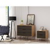 Rockefeller Dresser and Nightstand Set - Manhattan Comfort	 - 2 of 4