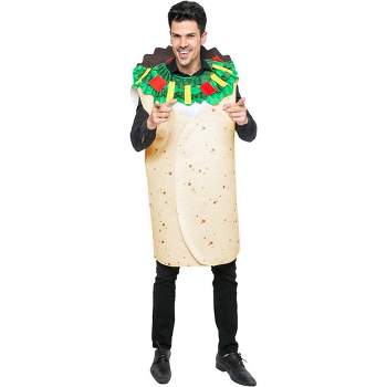 Syncfun Men Burrito Costume Adult Deluxe Set for Halloween Dress Up Party - Standard