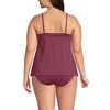 Lands' End Women's Tulip Hem Tankini Top - 2 of 3