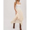 Women's Lace Tier Midi Skirt - Vanilla Monkey - 2 of 4