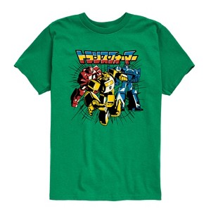 Boys' - Transformers - Transformers Noir Group Short Sleeve Graphic T-Shirt - 1 of 3
