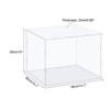 Unique Bargains Acrylic Dustproof Handmade Collectibles Memorabilia Display Case - 2 of 3