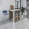 NicBex Mobile Kitchen Island Cart Morden 36.2" Kitchen Carts with Storage with 3 Tier Shelves for Kitchen - 4 of 4