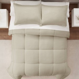 Simply Clean Comforter Set - Serta - 1 of 4