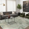 Abynow Geometric Modern Loomed Machine Washable Area Rug - 2 of 4