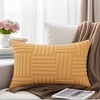 REGALWOVEN Striped Soft Decorative Throw Pillow Covers for Bed Sofa Living Room Farmhouse Home Decor 2 Pcs - 2 of 4