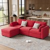 Modular Sectional Sofa, L-Shaped Convertible Sectional Couches with Ottoman, Oversized Modular Couch for Living Room - 4 of 4