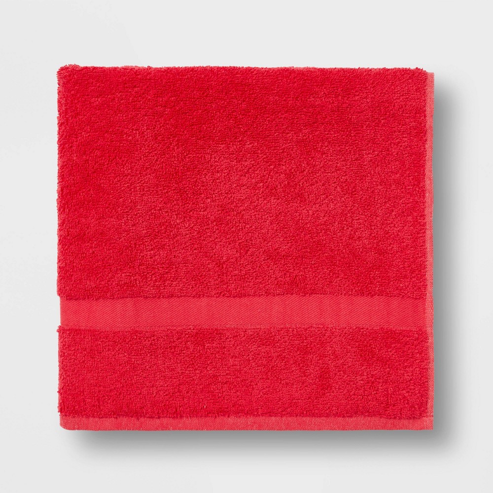 Bath Towel Red - Wondershop