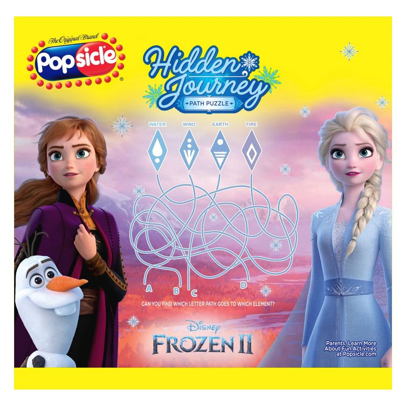 Popsicle Berry, Cherry, &#38; Raspberry Disney Frozen Mini Ice Pops - 18ct, 3 of 18