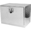 "24" Heavy Duty Aluminum Tool Box, Tread Plate Truck Storage Chest with T-Handle Lock, Waterproof Organizer for Pickups, RVs & Trailers - 2 of 4