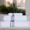 Premium Cotton Solid Plush Heavyweight Hotel Luxury Towel Set by Blue Nile Mills - 2 of 4
