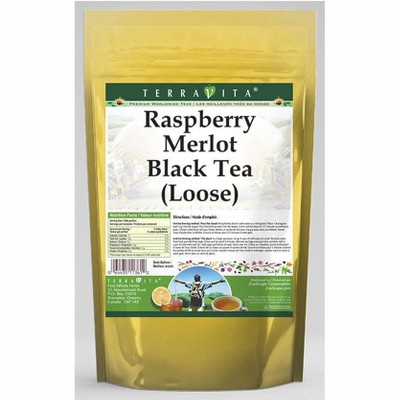 TerraVita Raspberry Merlot Black Tea (Loose) (4 oz, ZIN: 541979, 2-Pack)