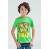 Teenage Mutant Ninja Turtles Leonardo Michelangelo Raphael 3 Pack Athletic T-Shirts Toddler - image 2 of 4