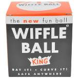 Wiffle Ball 12" King Regulation Softball Size Curve Training Plastic Ball