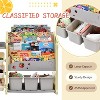 Acekool Kids Toy Storage Organizer with 17 Bins, 5-Tier Bookshelf, Pull-Out Drawers, Playroom & Bedroom Storage, Tree Design - 4 of 4
