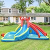 Infans Inflatable Water Slide Crab Dual Slide Bounce House Splash Pool Without Blower - 4 of 4