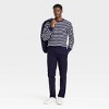 Houston White Adult Straight Trousers - Navy Blue - 3 of 3