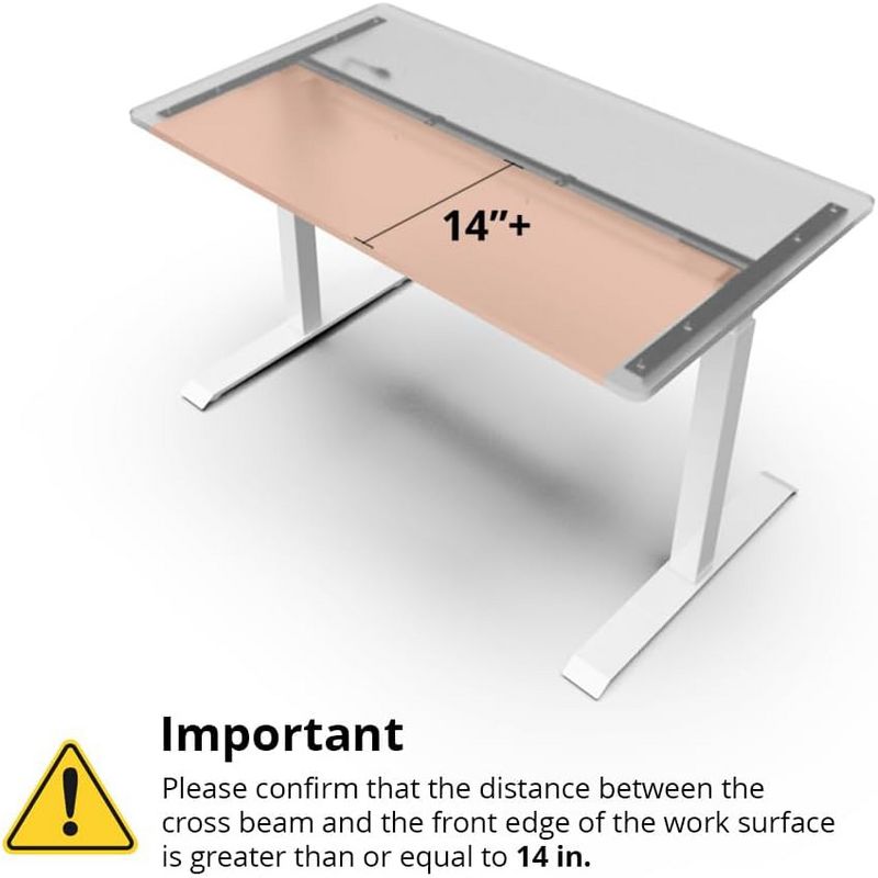 Stand Up Desk Store Add-On Office Sliding Under-Desk Drawer Storage Organizer for Standing Desks, 3 of 5