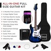 Best Choice Products 39in Full Size Beginner Electric Guitar Kit with Case, Strap, Amp, Whammy Bar - 3 of 4